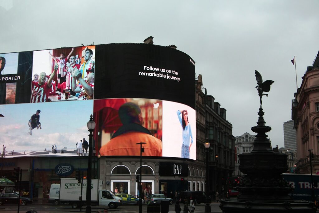 Advertising and marketing concept