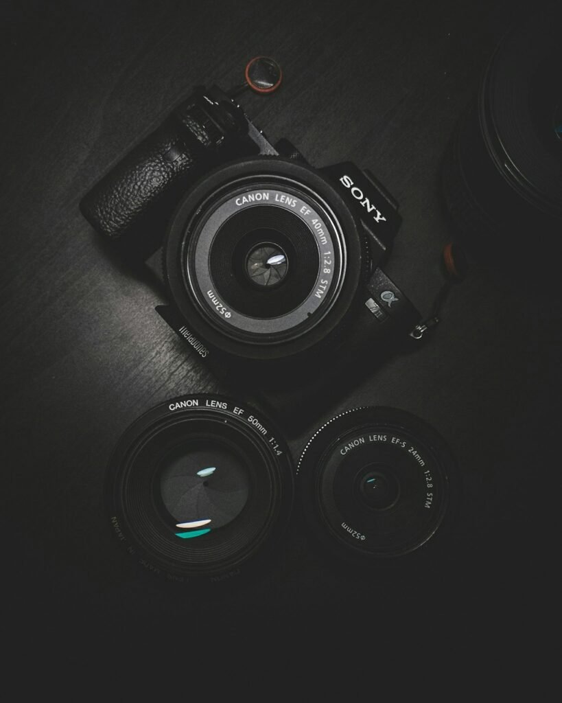 Camera and lenses for video production