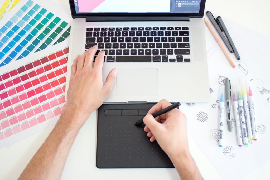 Colour palette and design tools